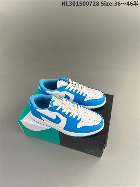 women air jordan 1 shoes H 2023-10-26-473